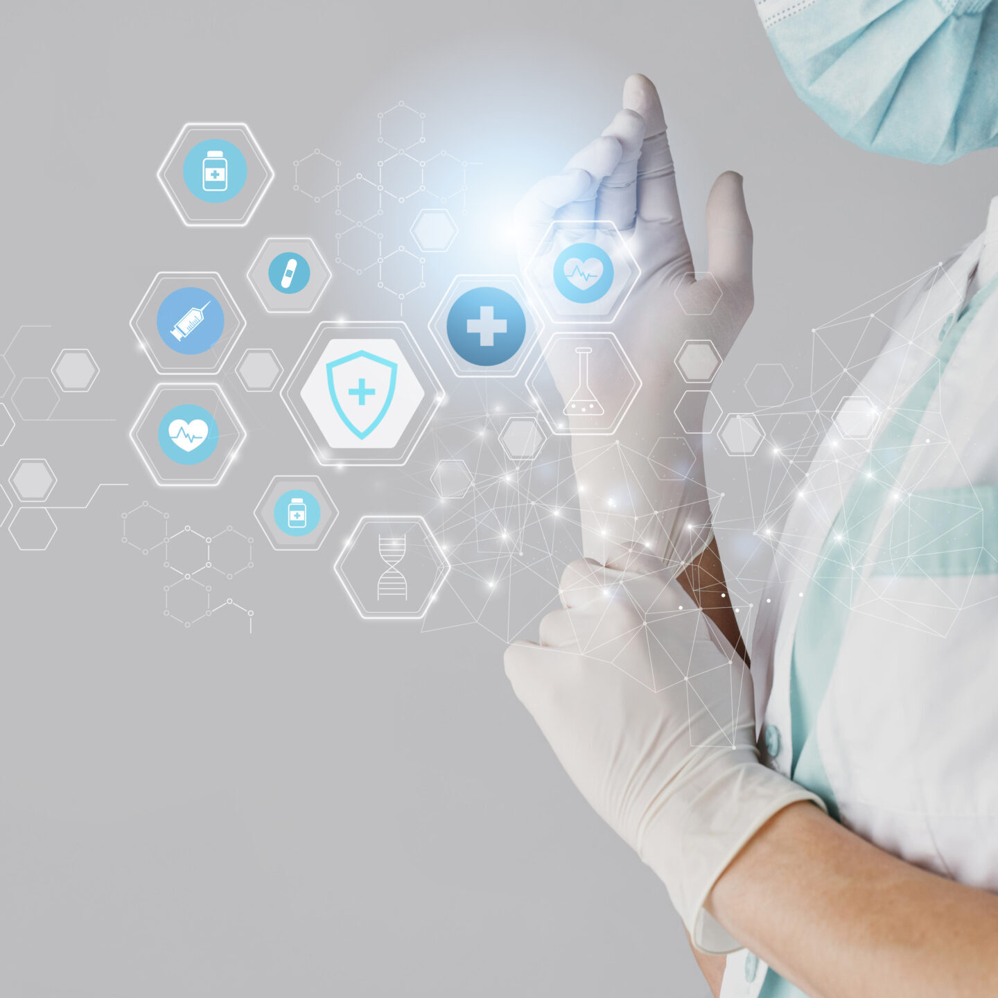 medical-banner-with-doctor-wearing-face-mask